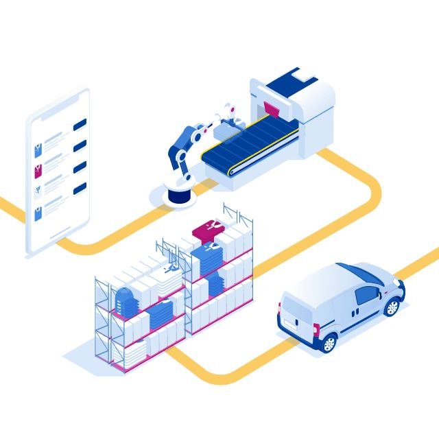 Factory automation and industrial ERP
